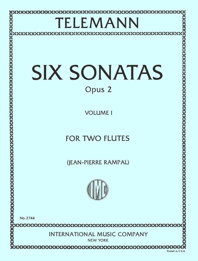 Sonate Op. 2 Vol. 1 (Rampal)